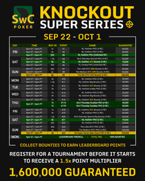2023 Knockout Super Series on SwC Poker